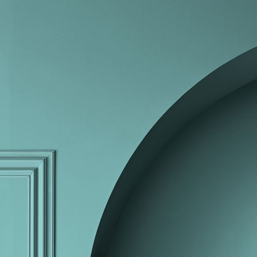 Angel Bay Resistance Paint in an arch with shadow detailing