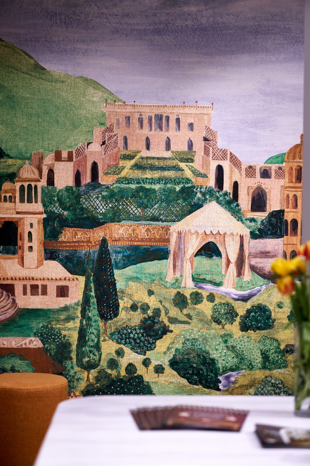 Custom Mural Fabric Effect Substrate