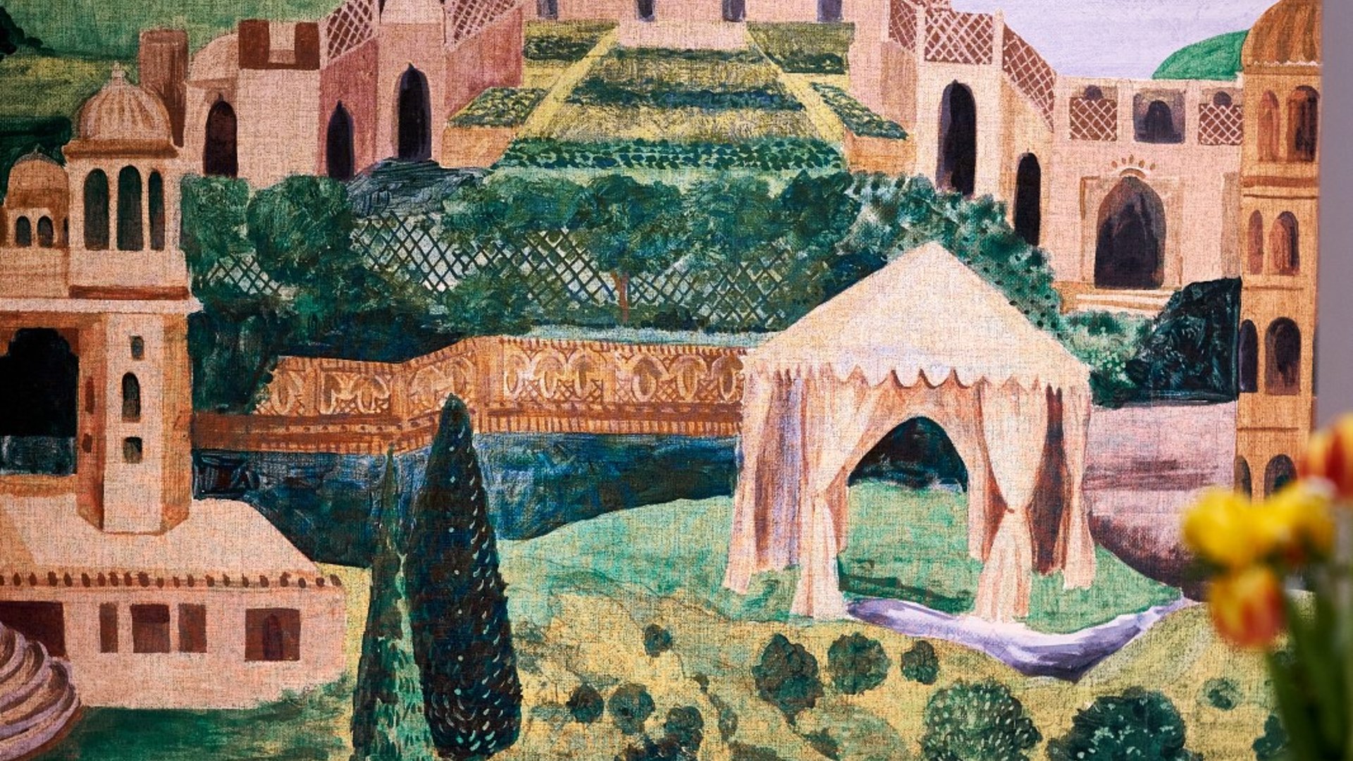 Custom Mural Fabric Effect Substrate