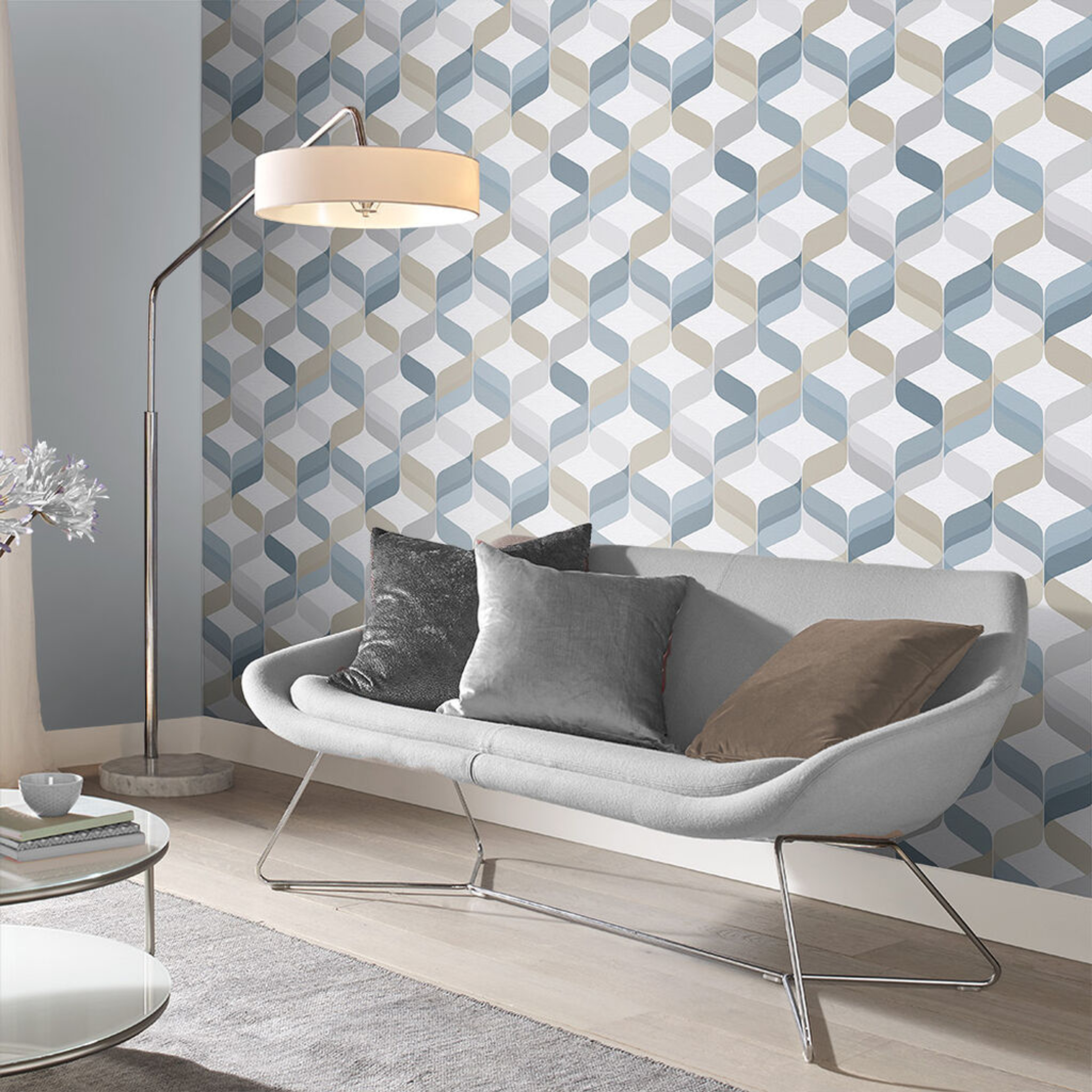 Geometric wall deals paint ideas