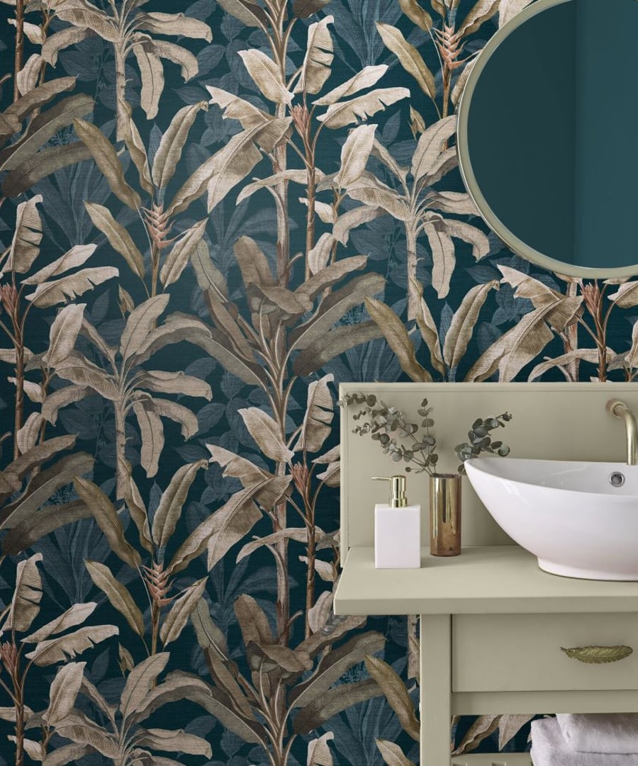 Borneo Teal Wallpaper