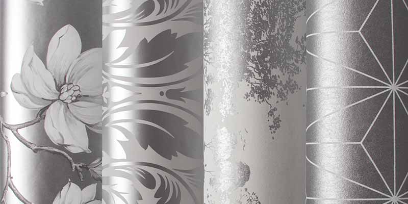 silver wallpaper