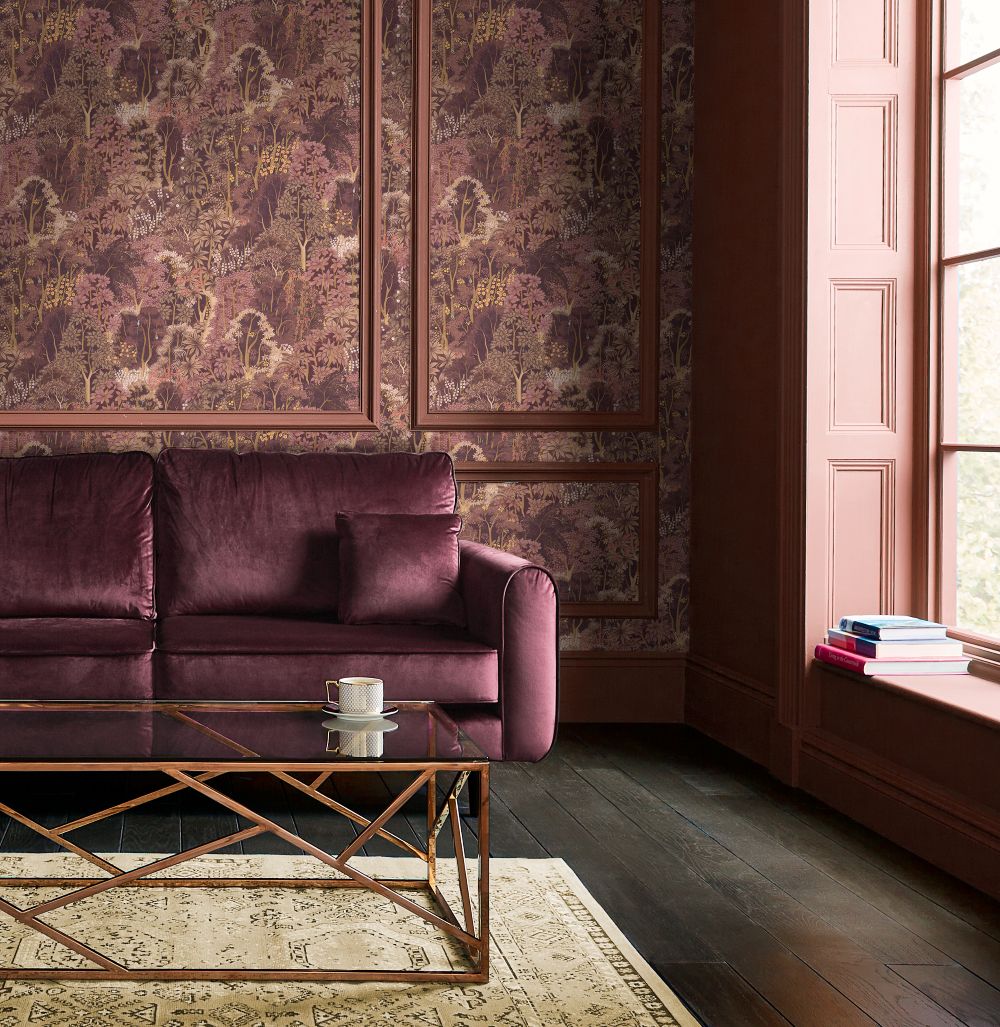 Bäume Tapete Raumset Bild