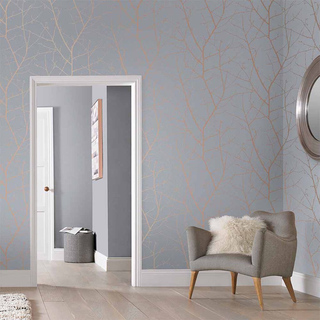 Boreas soft grey wallpaper