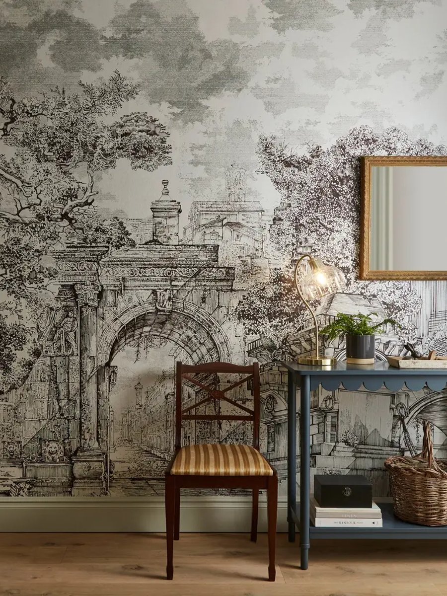 Rivington Folly Dusk Bespoke Mural in an office