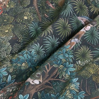 Treetop Troop Green Fabric Scrunch