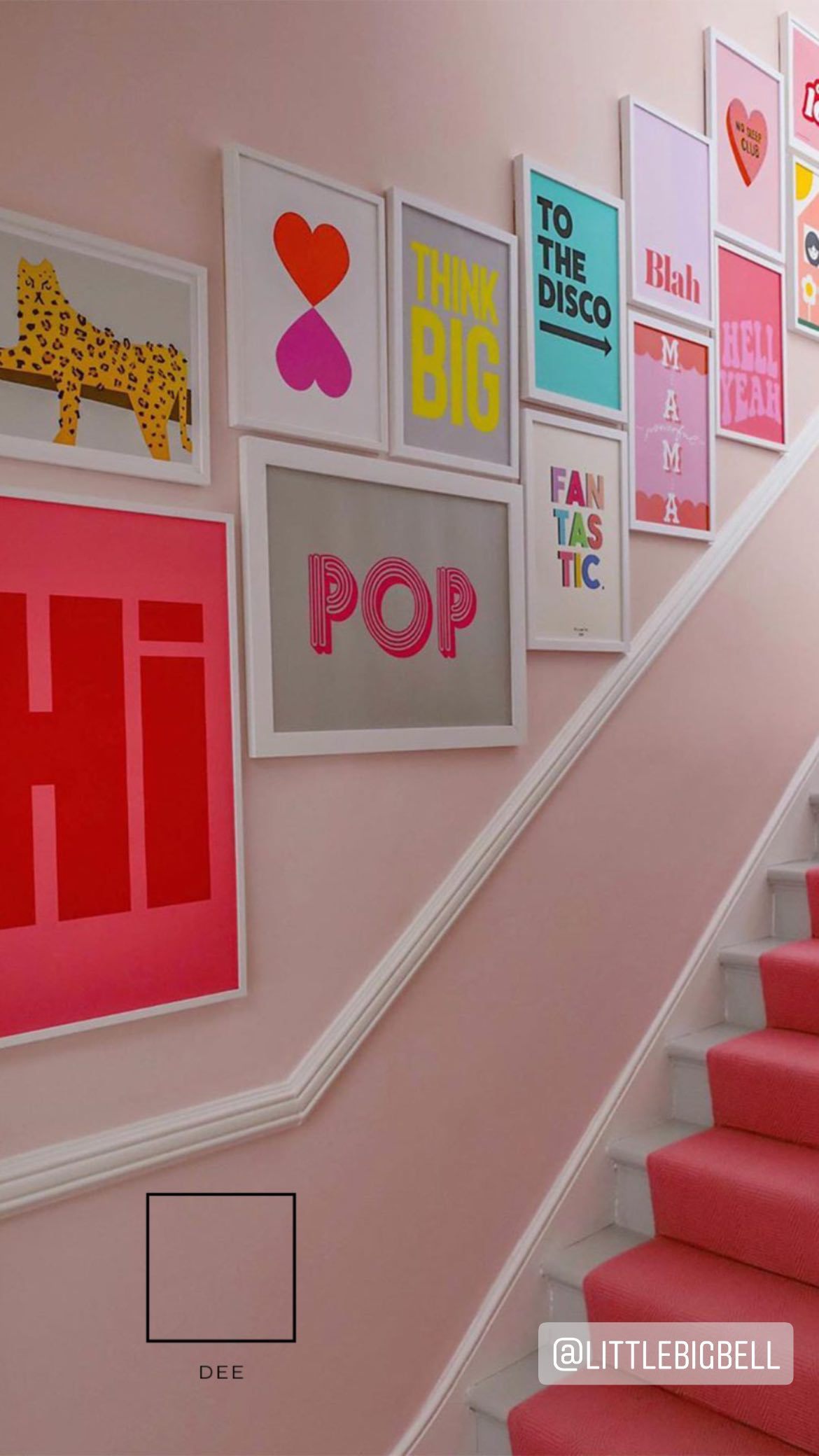 Pop hallway ideas