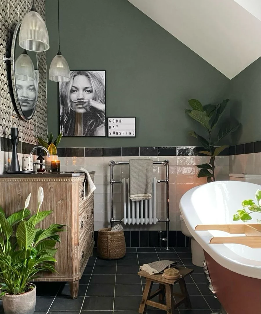 Bathroom using uluwatu resistance paint