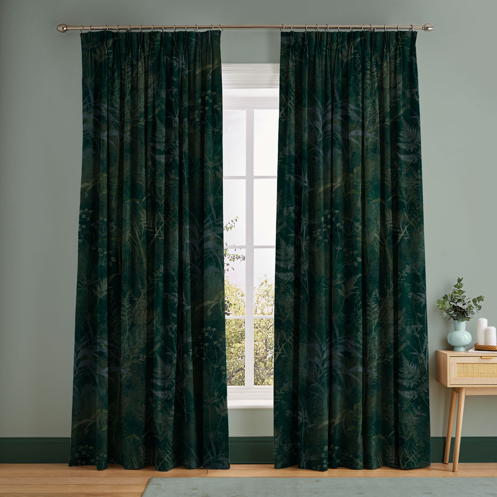 restore emerald blackout curtains