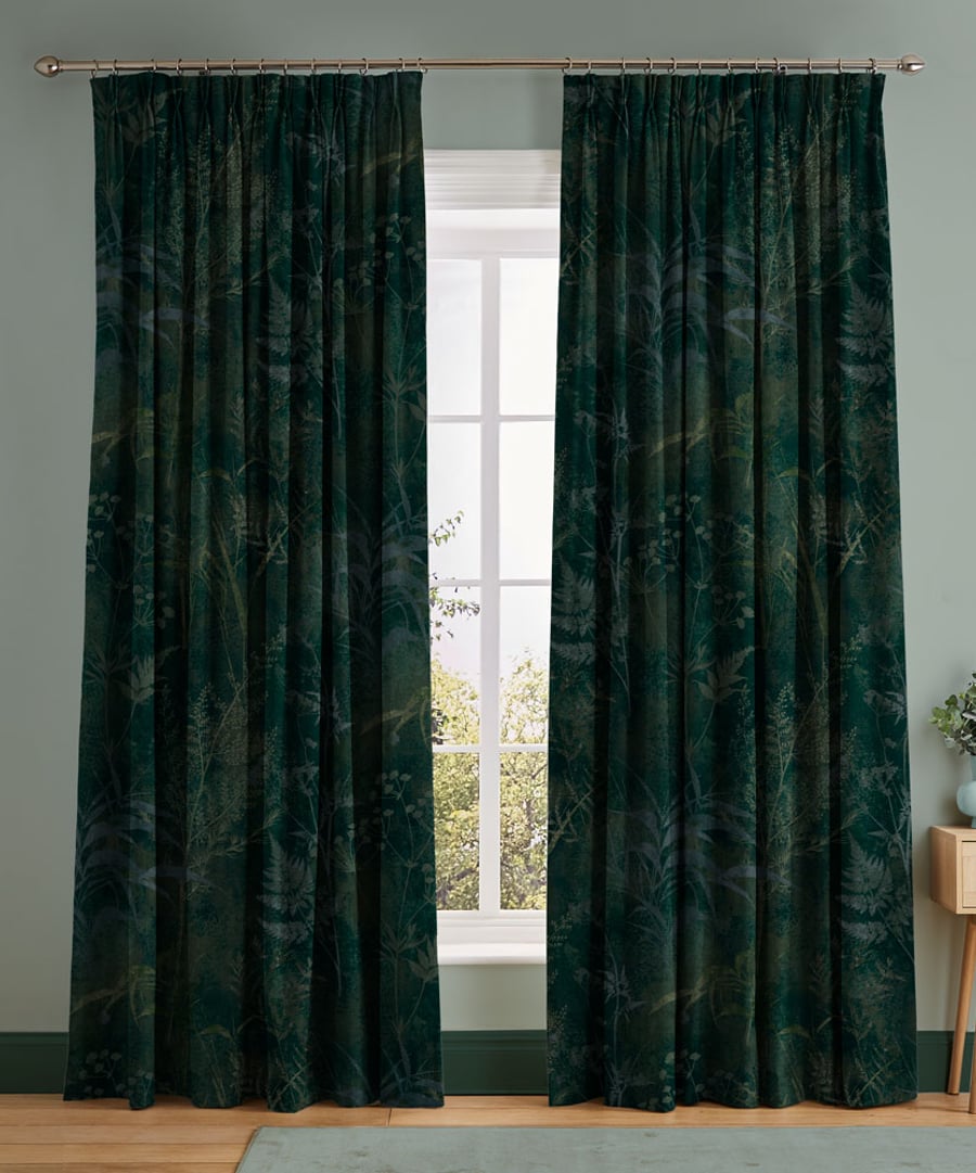 Restore emerald thermal curtains