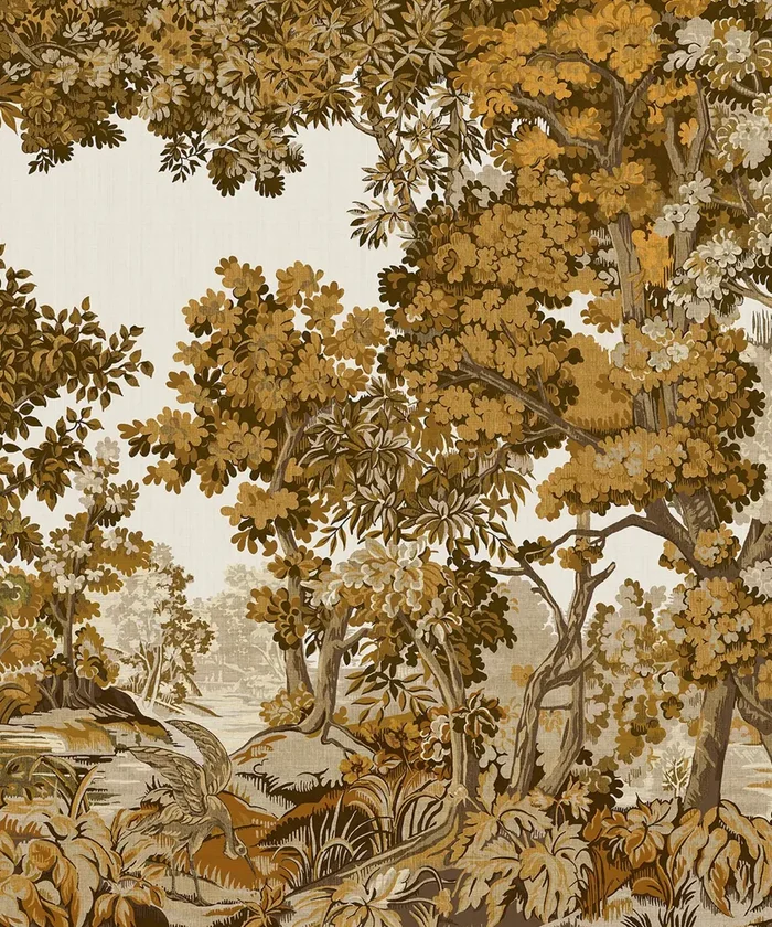 Bodenham Autumn Wall Mural Design