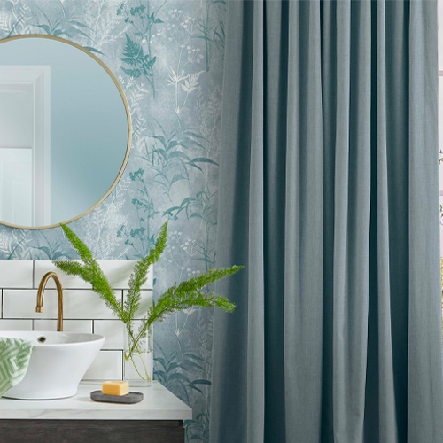 bathroom curtains