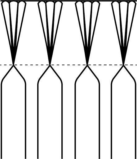 pleat curtain diagram