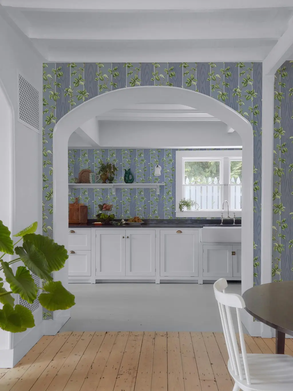 Climbing Branches Sky  Highcliffe Rock Wallpaper in a Kitchen setting.