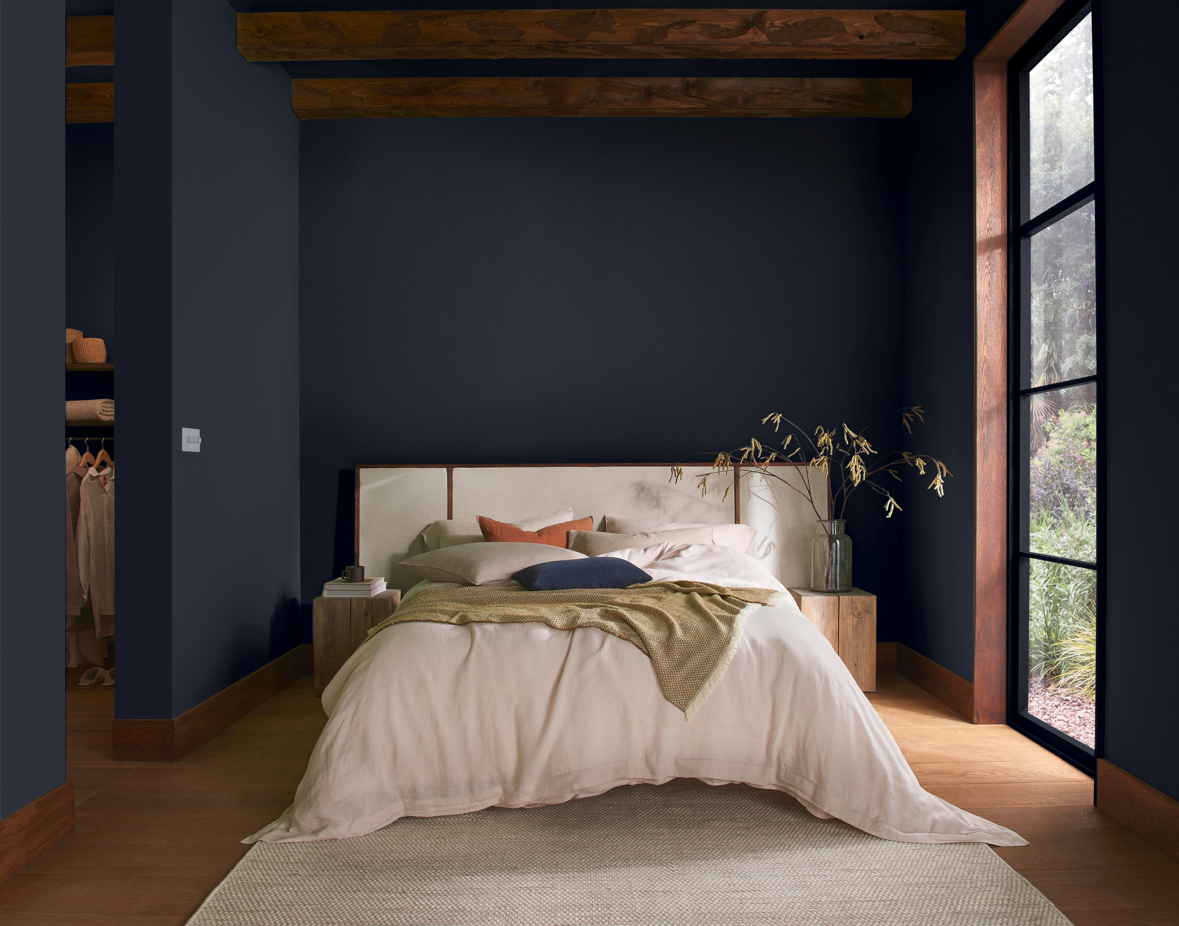 Rhapsody paint in a bedroom setting