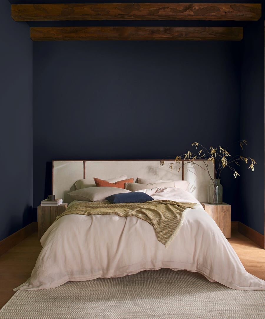 Rhapsody paint in a bedroom setting