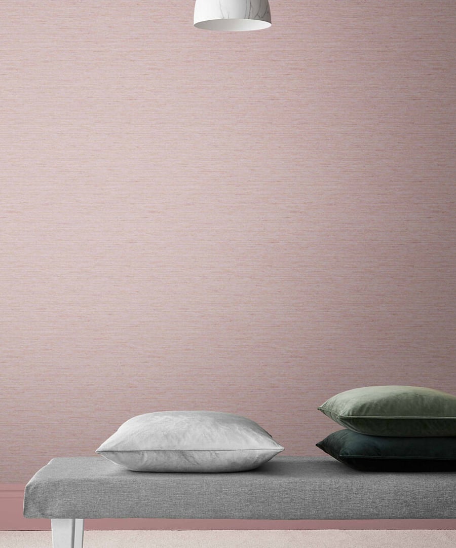 Silk texture blush wallpaper