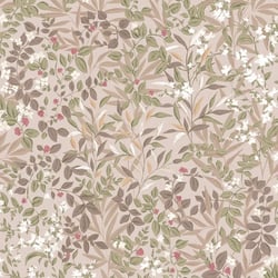 swatch of reverie whispering rose wallpaper