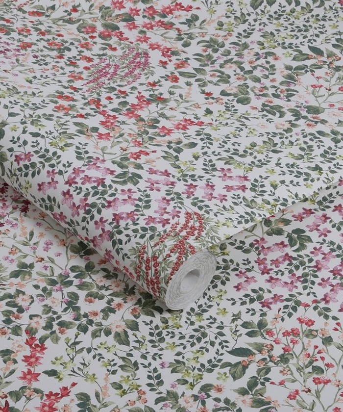 Blumentapete Rollbild