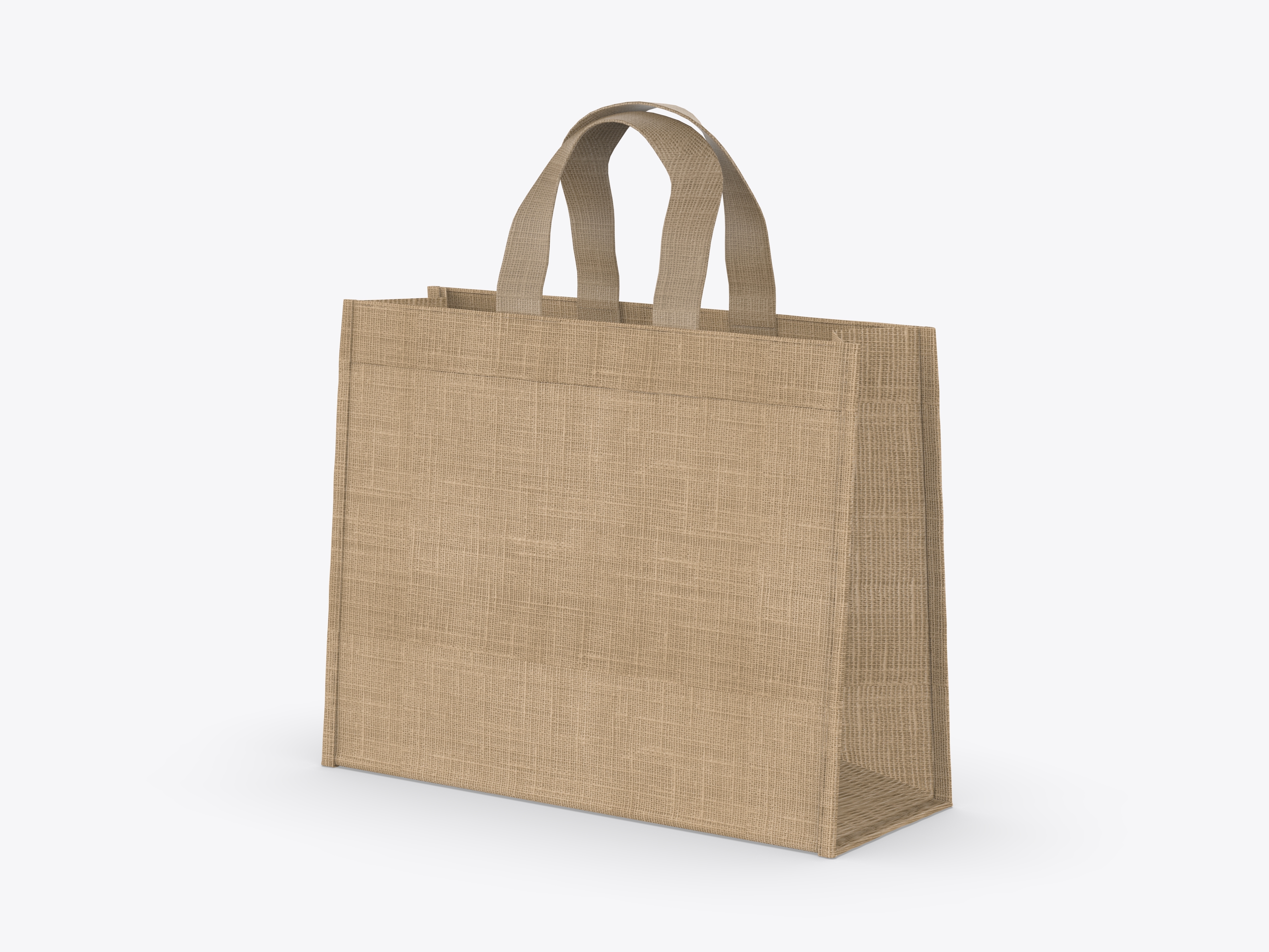 Remove stains from jute bags