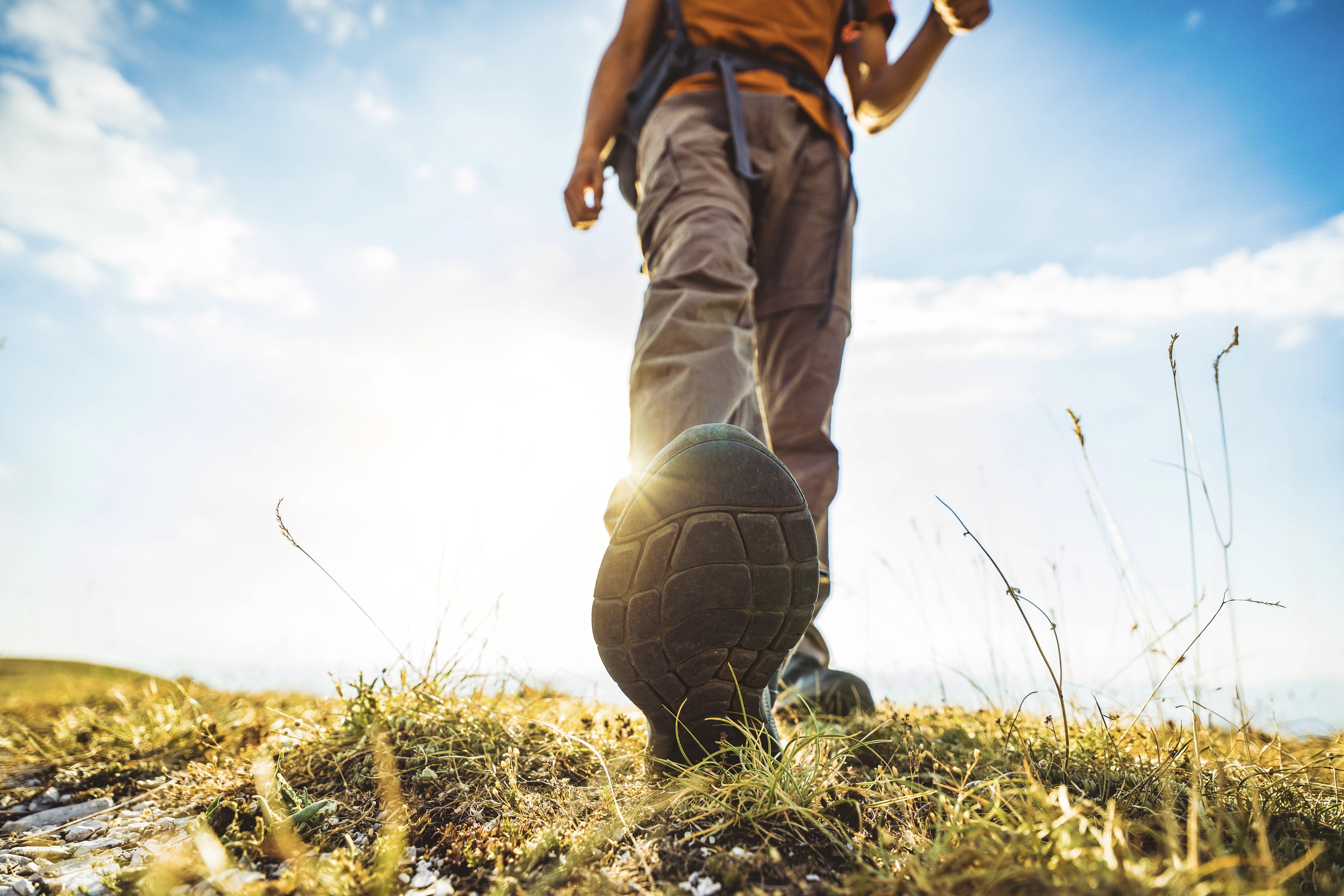 Remove stains from hiking boots
