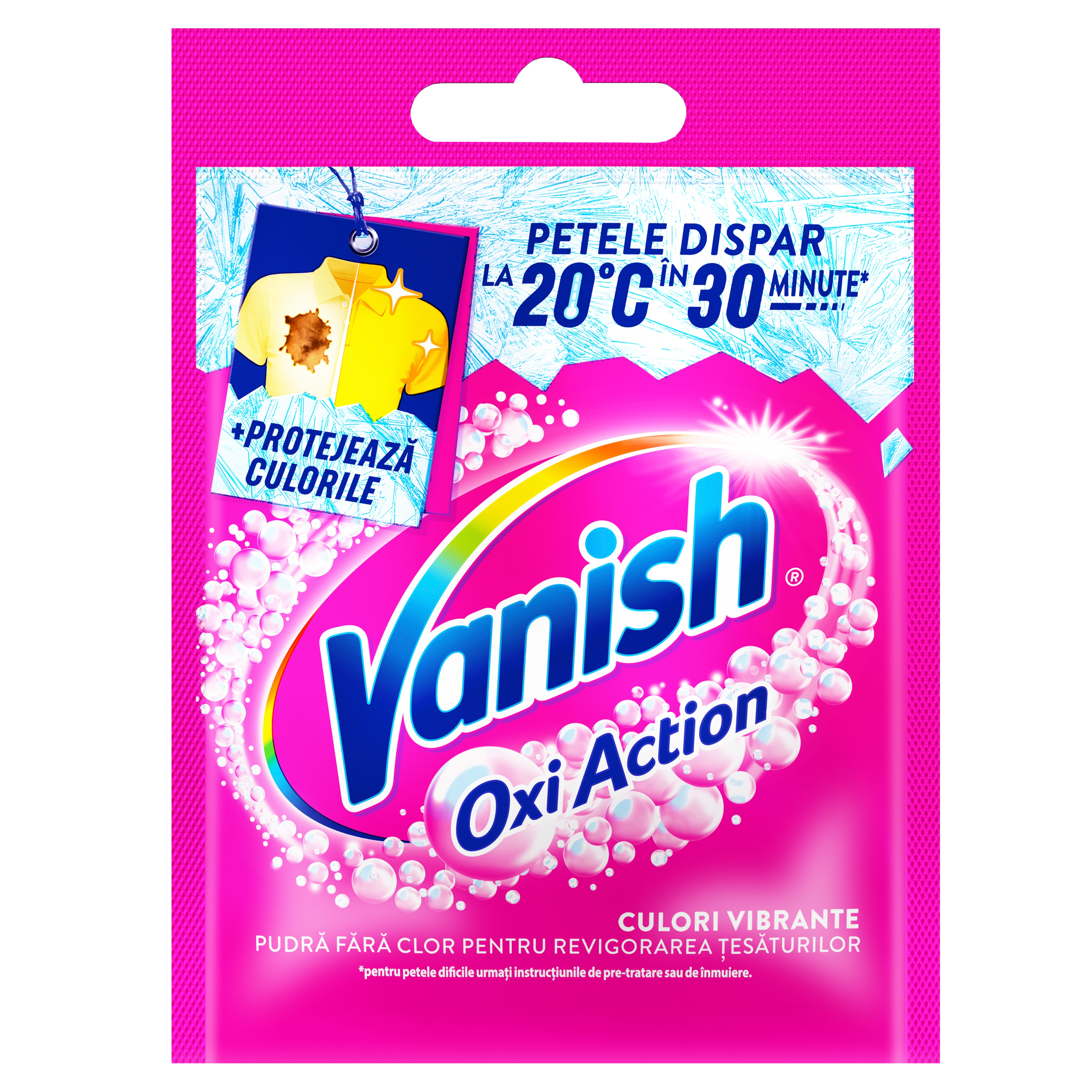 Vanish Oxi Action Pink Pudră