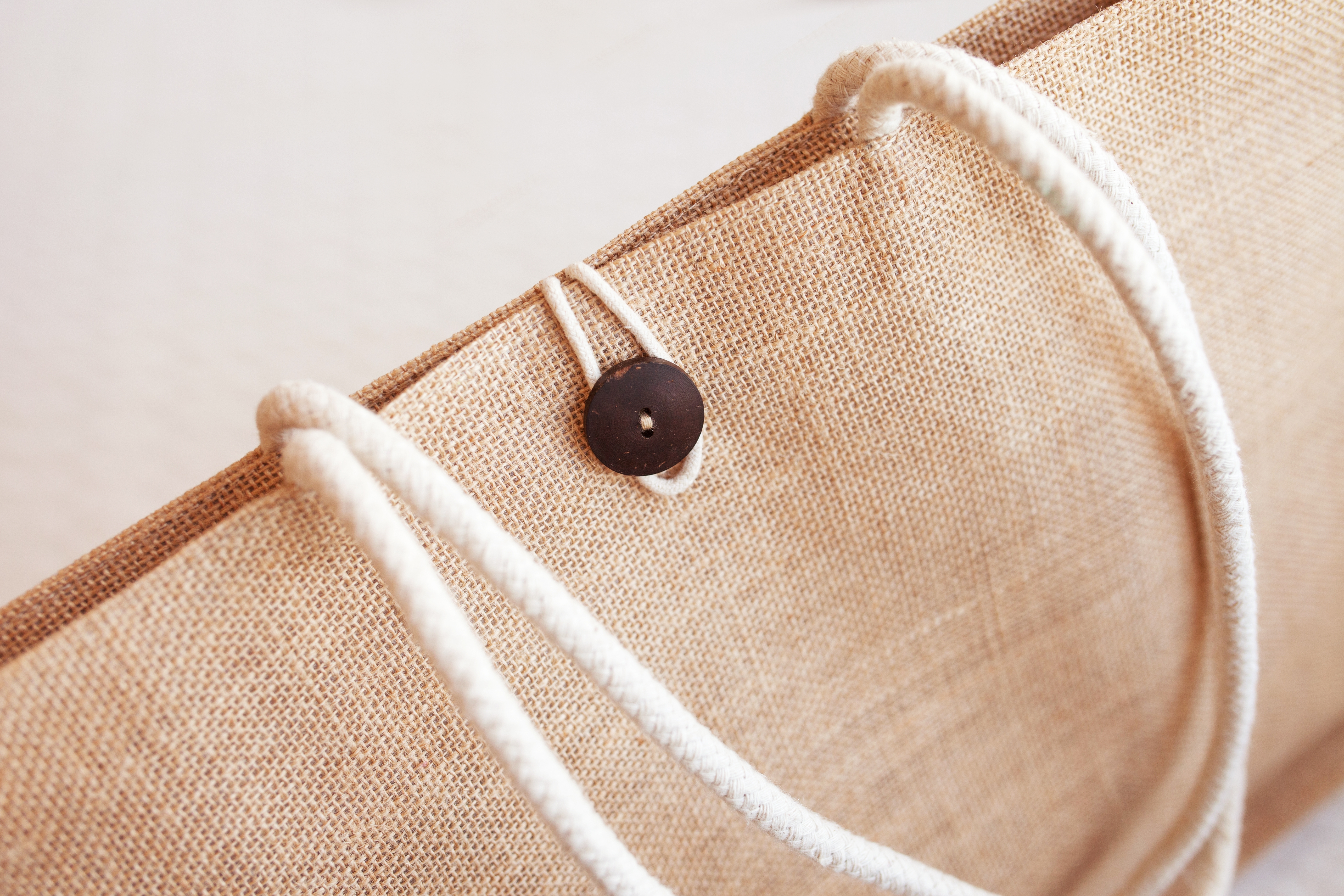 get stains out of jute bags