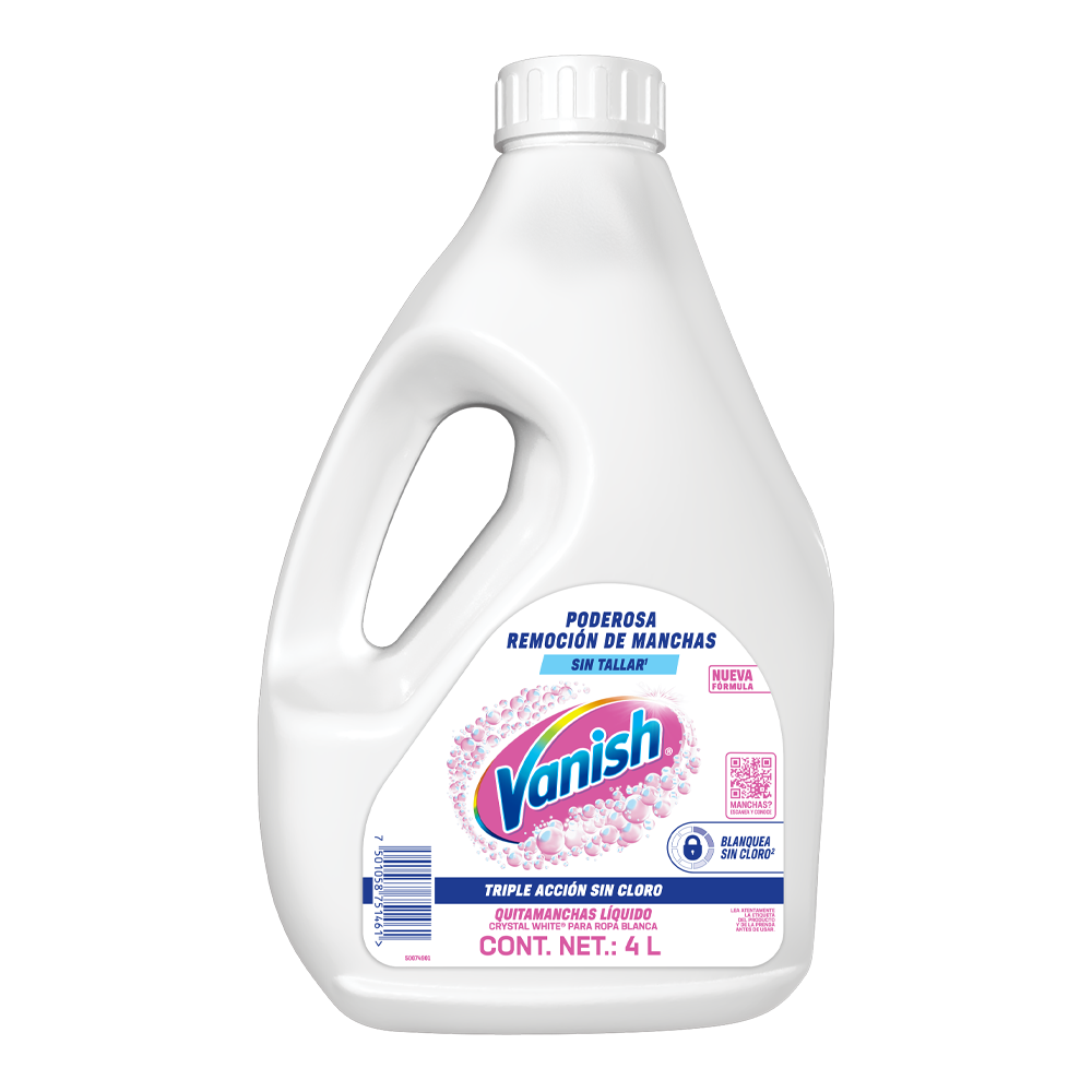 Vanish Líquido Crystal White Ropa Blanca 4L