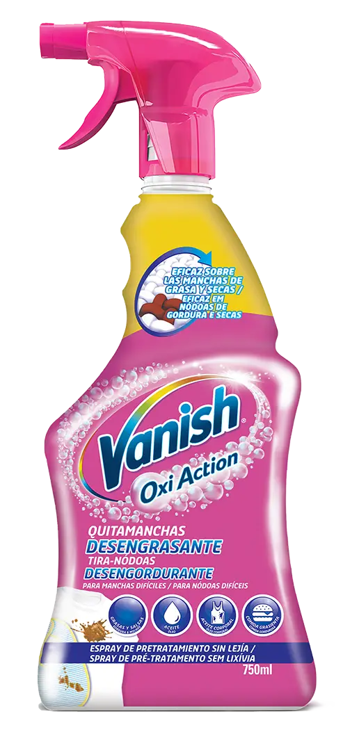 Vanish Oxi Action Spray para Nódoas de Gordura