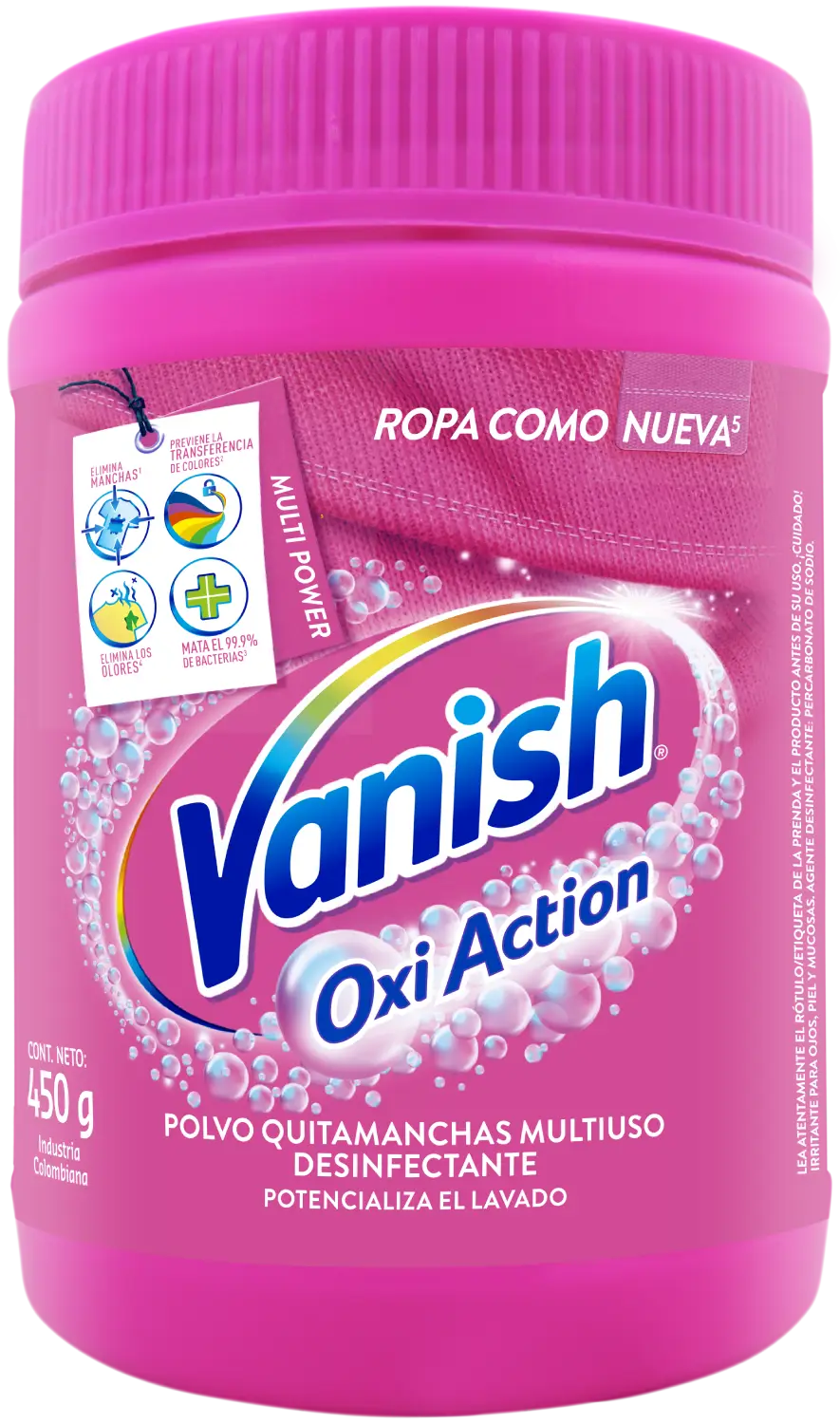 Vanish Polvo Rosa