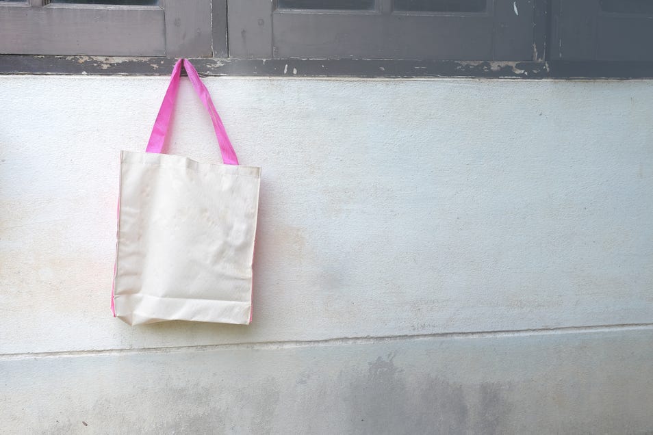 How to clean canvas totes