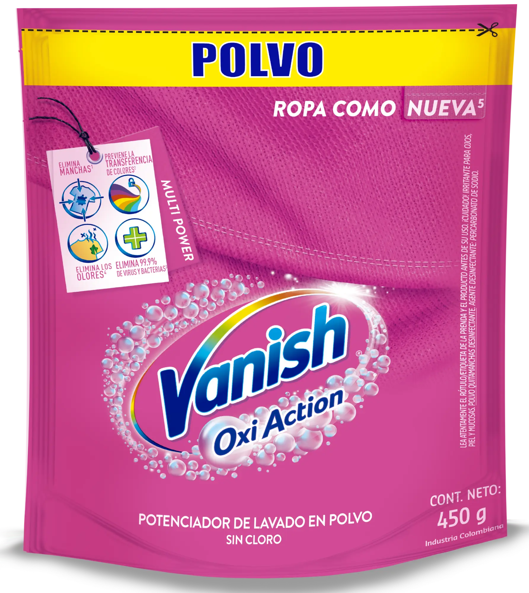 Vanish Polvo Rosa