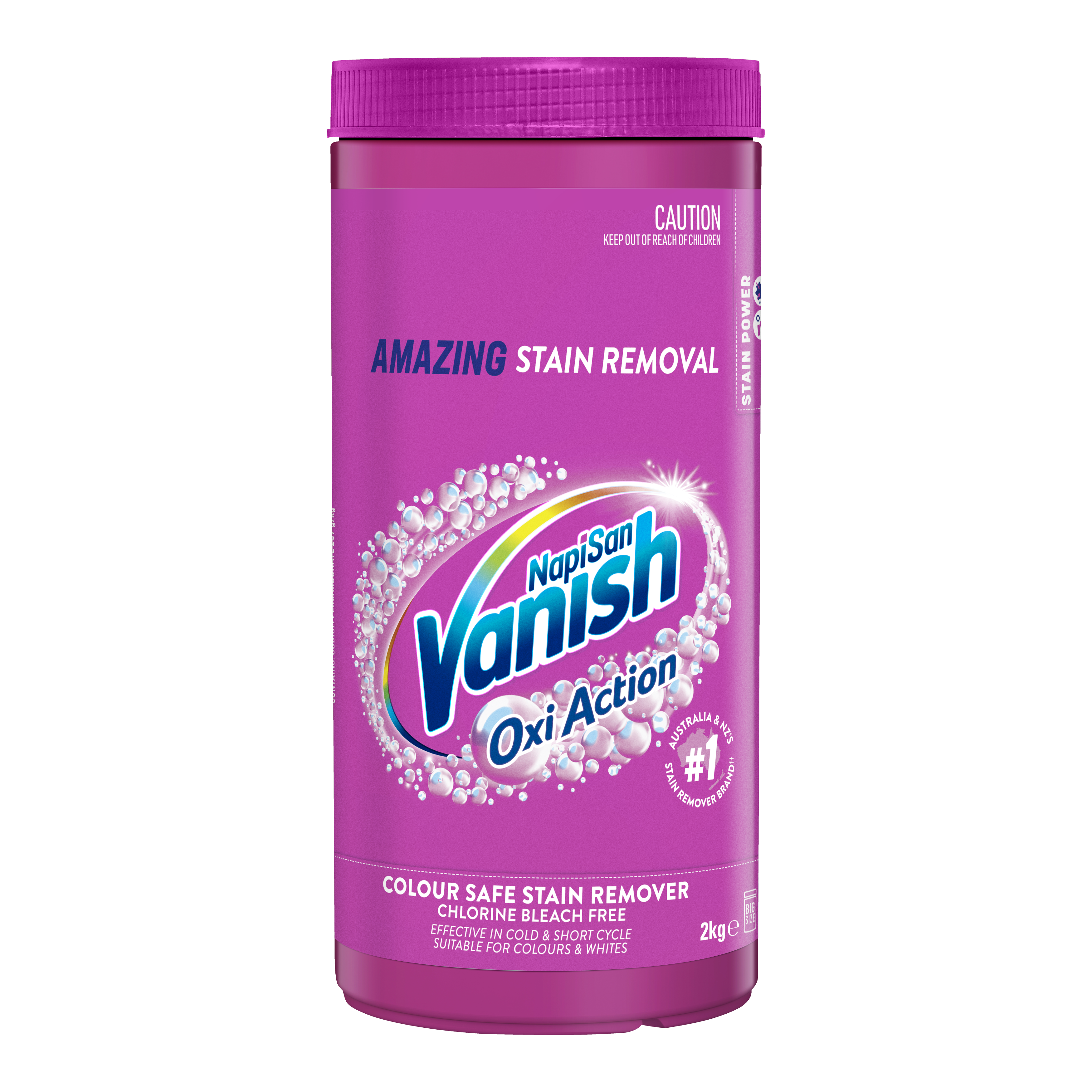 Vanish Napisan Oxi Action Stain Remover Powder 2kg