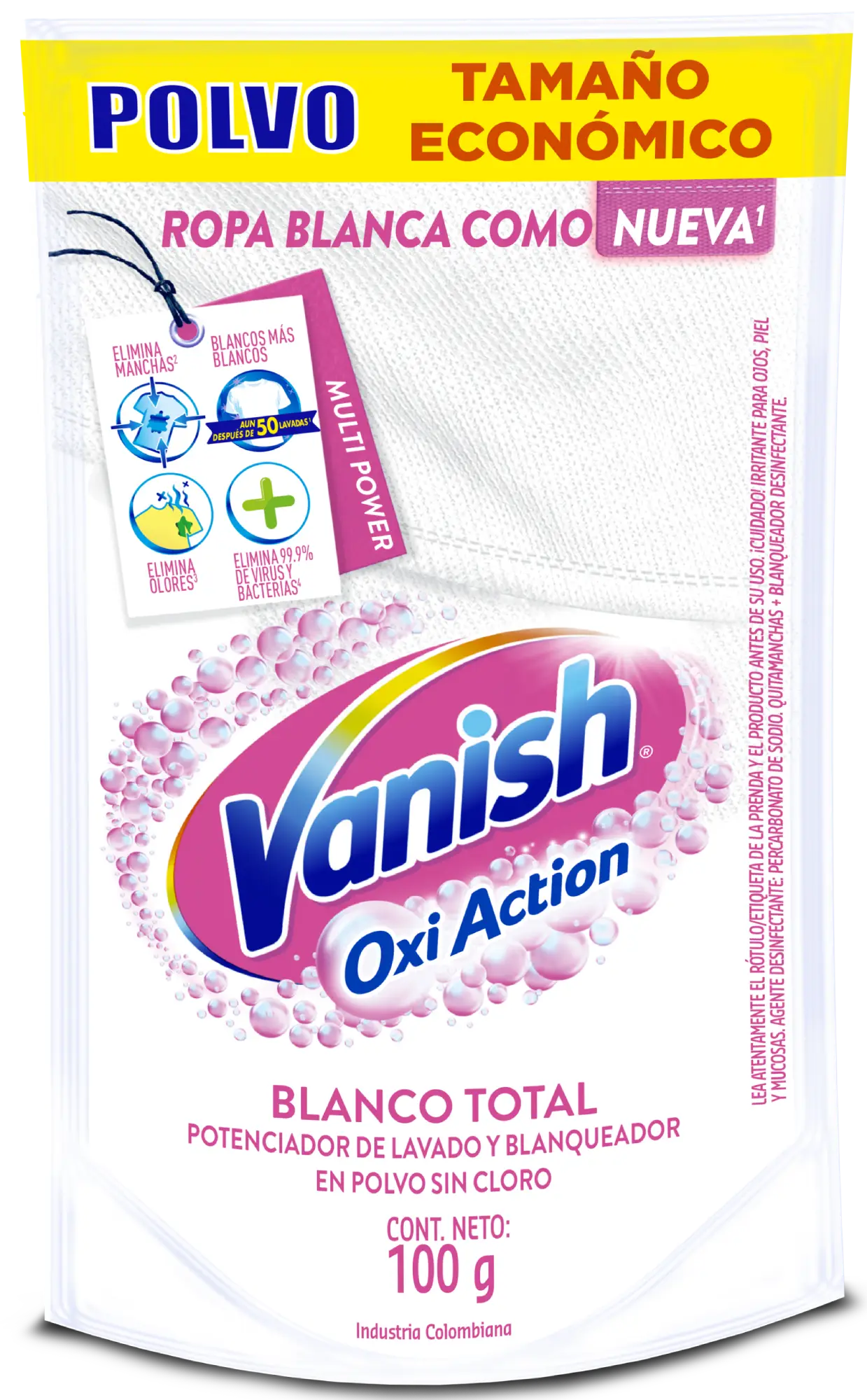 Vanish Polvo Blanco