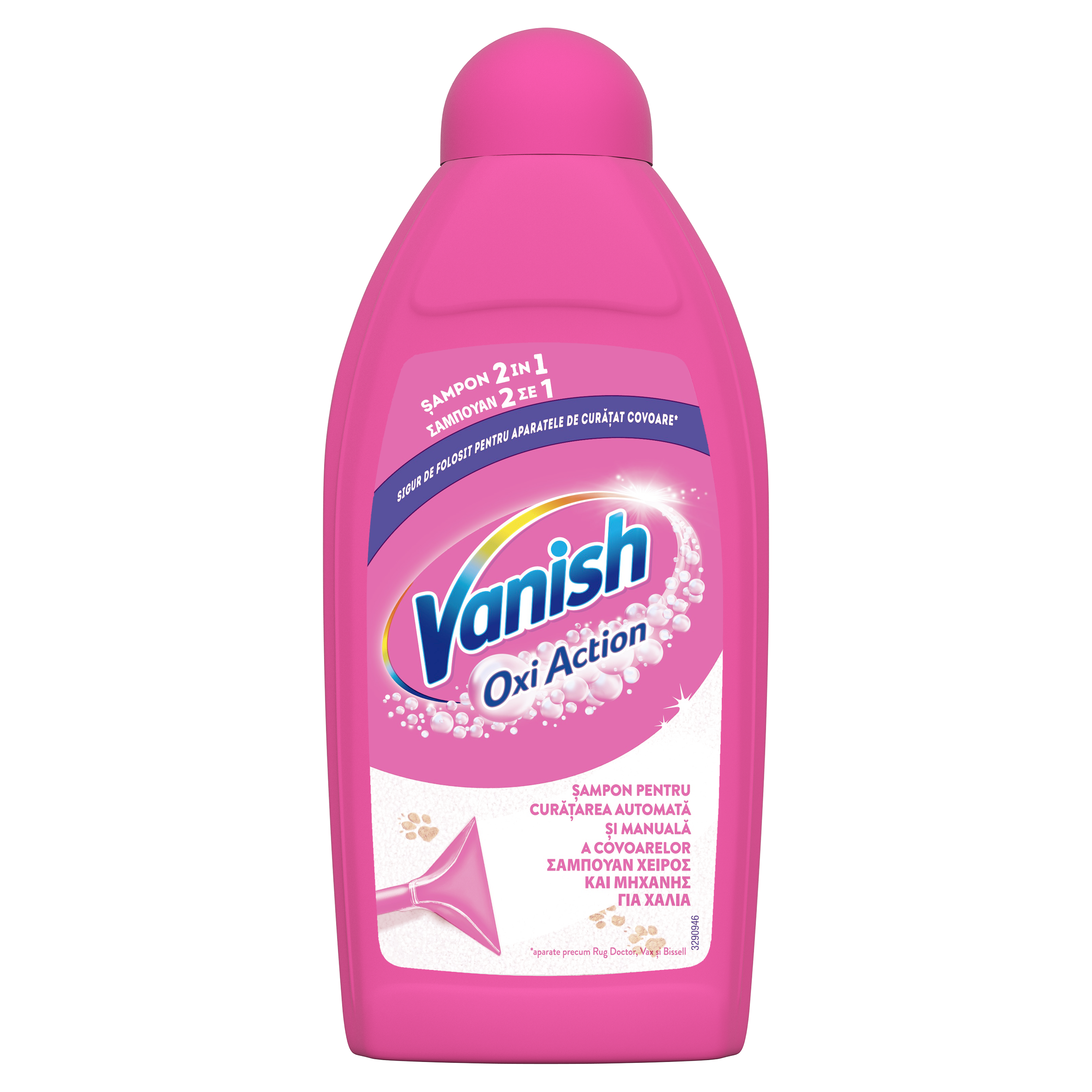 Vanish Șampon pentru curățare și întreținere covoare