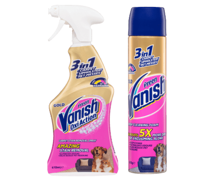 Vanish Carpet Range