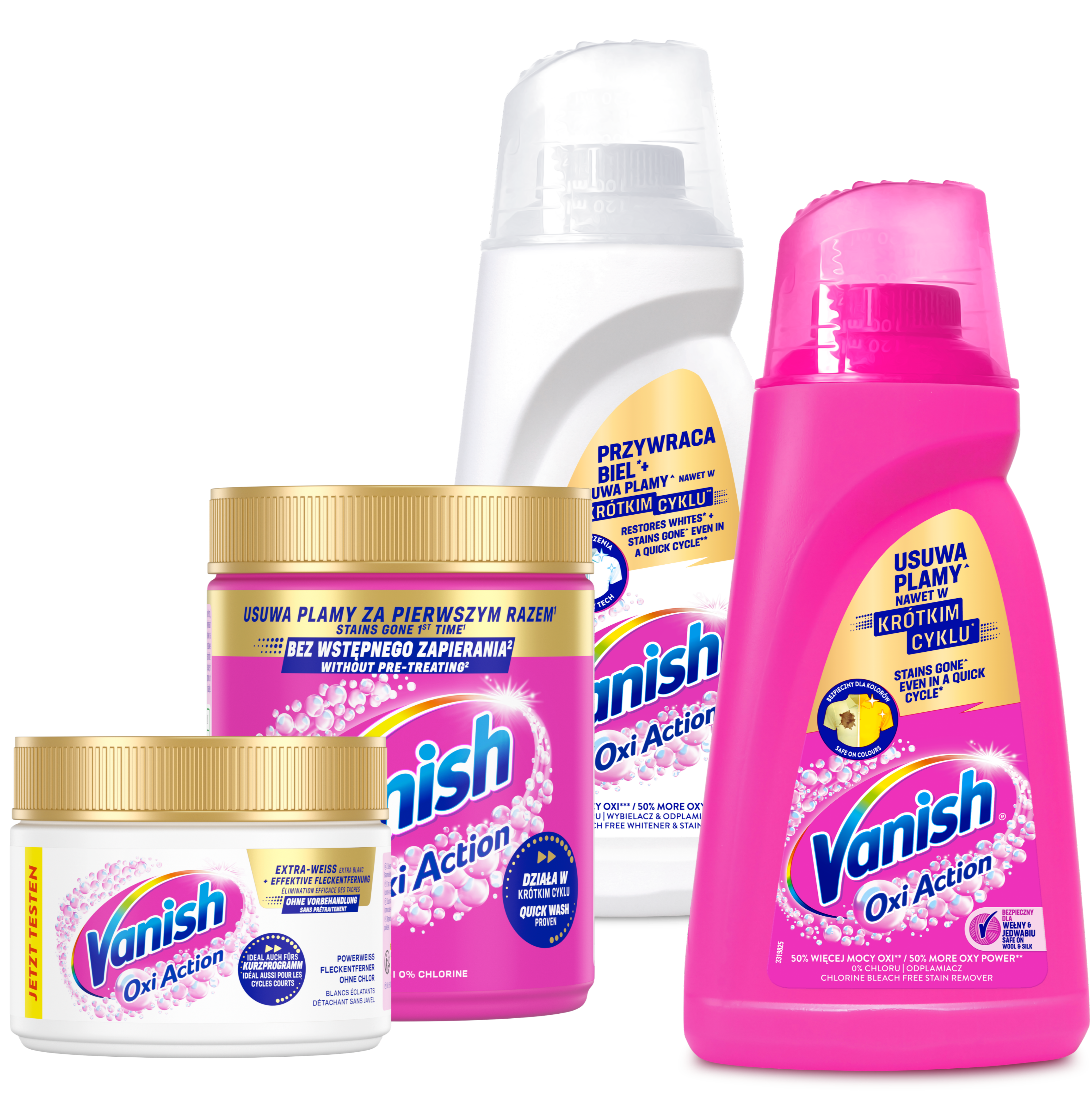 vanish oxi action