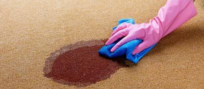 Limpeza de tapete
