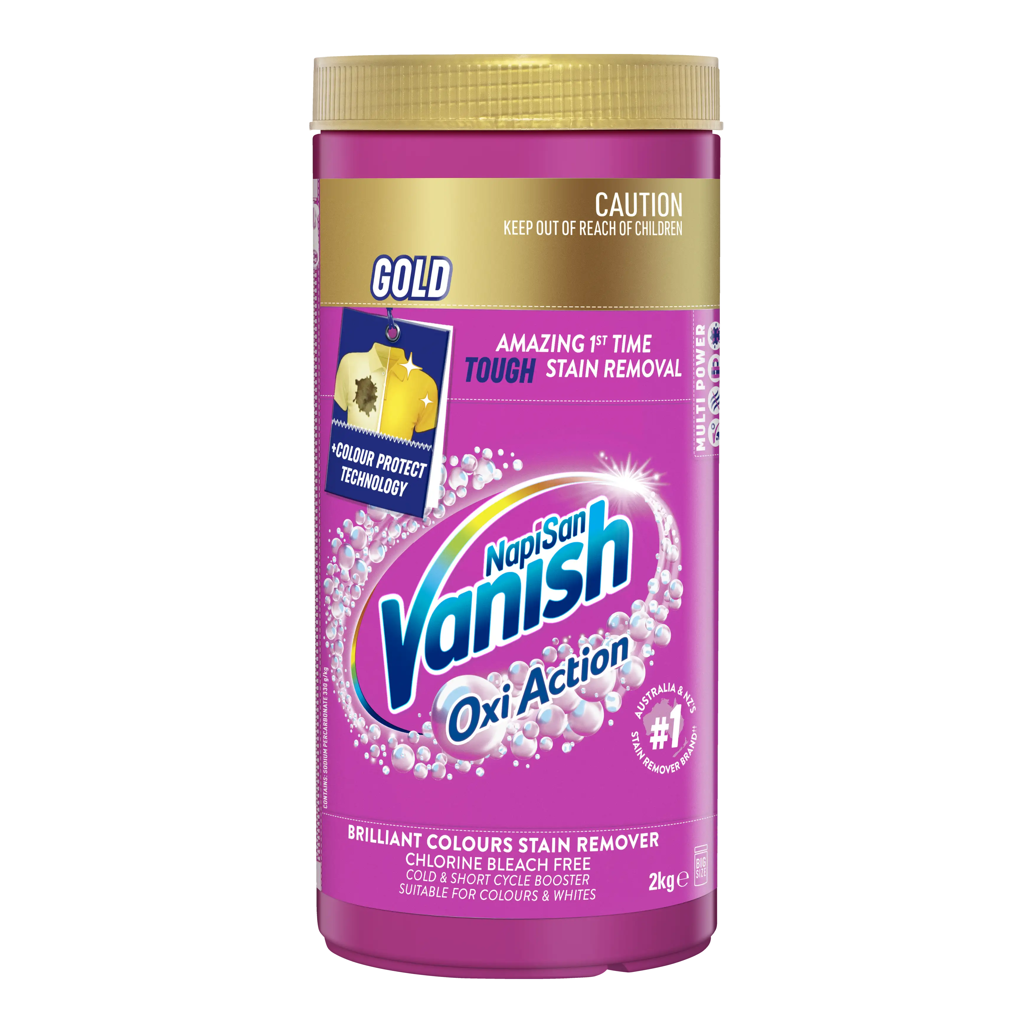 Vanish Napisan Gold Oxi Action Stain Remover Powder 2kg