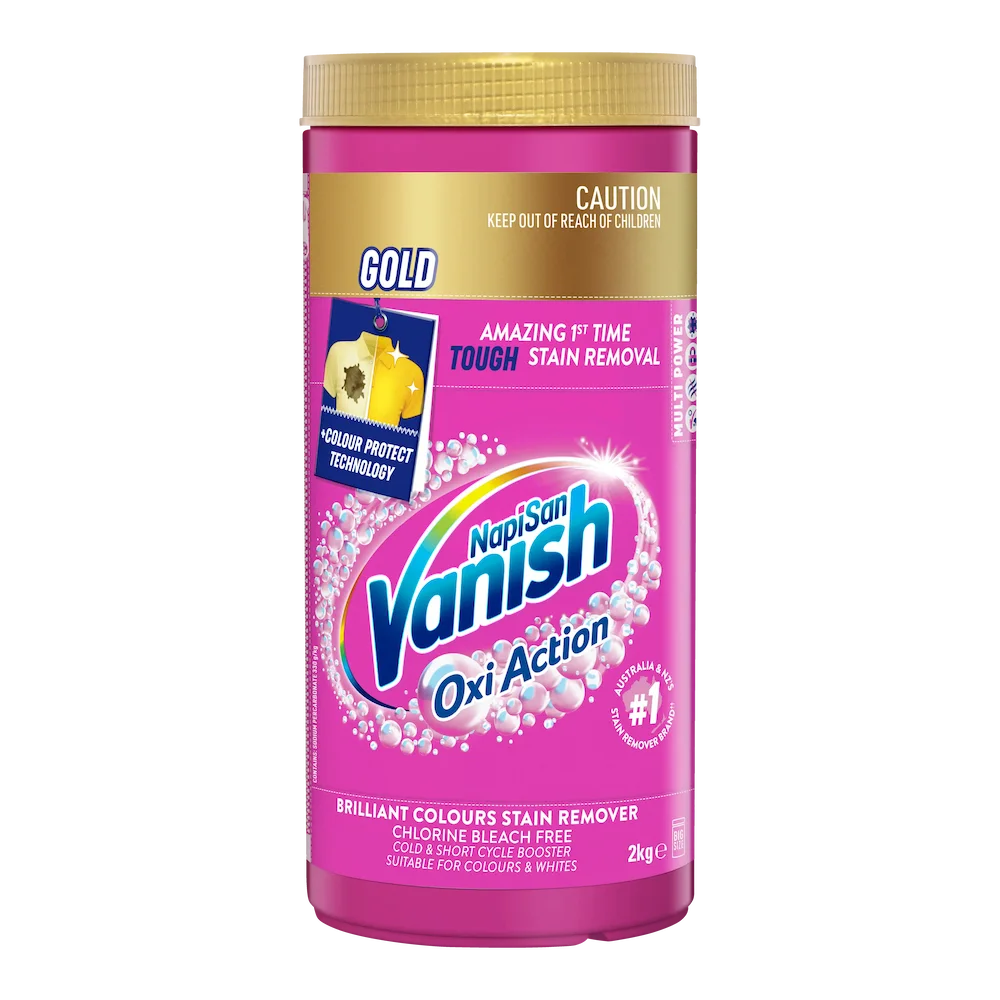 Vanish Napisan Gold Oxi Action Stain Remover Powder 2kg