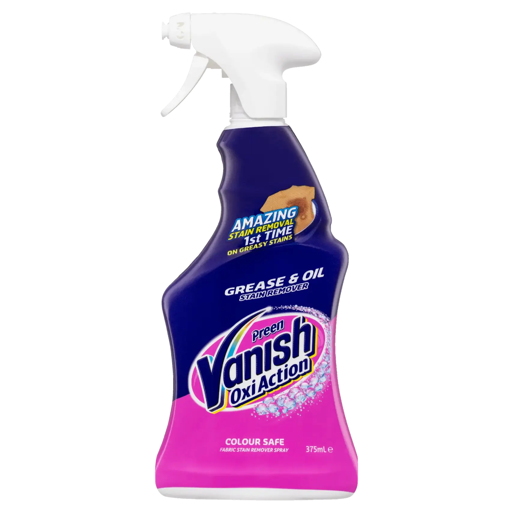 Vanish Preen Oxi Action Degreaser Stain Remover Spray 375ml