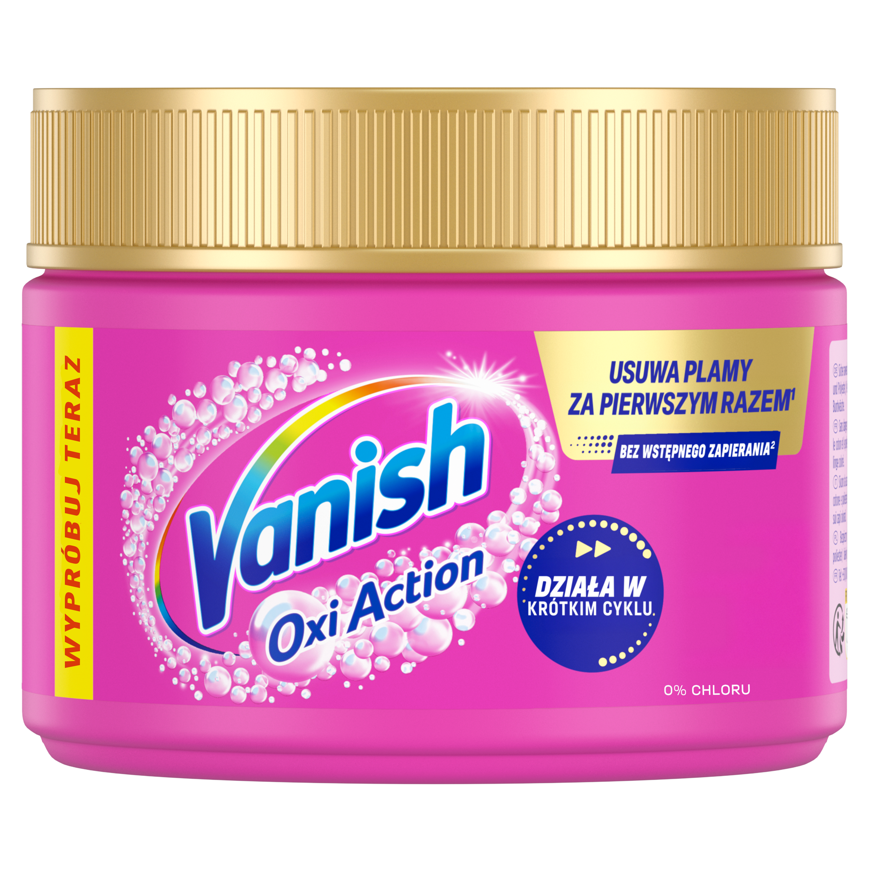 Proszek Vanish Oxi Action wielofunkcyjny odplamiacz do kolorów 250g