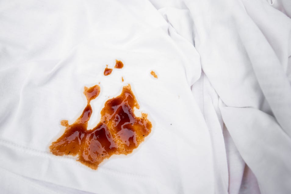 remove paan stains from clothes