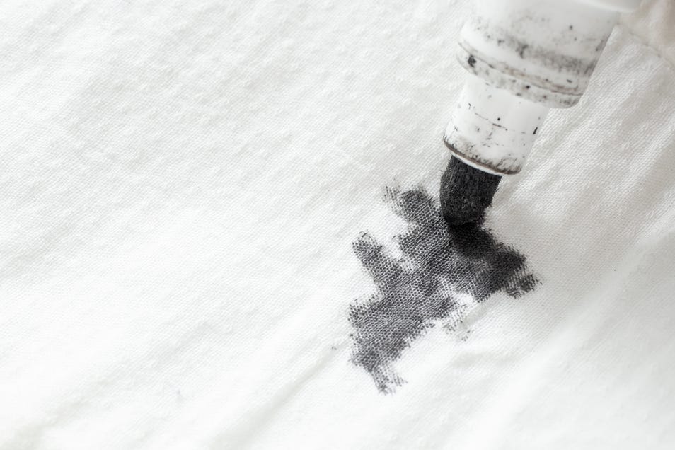 Remove Permanent Marker with Vanish