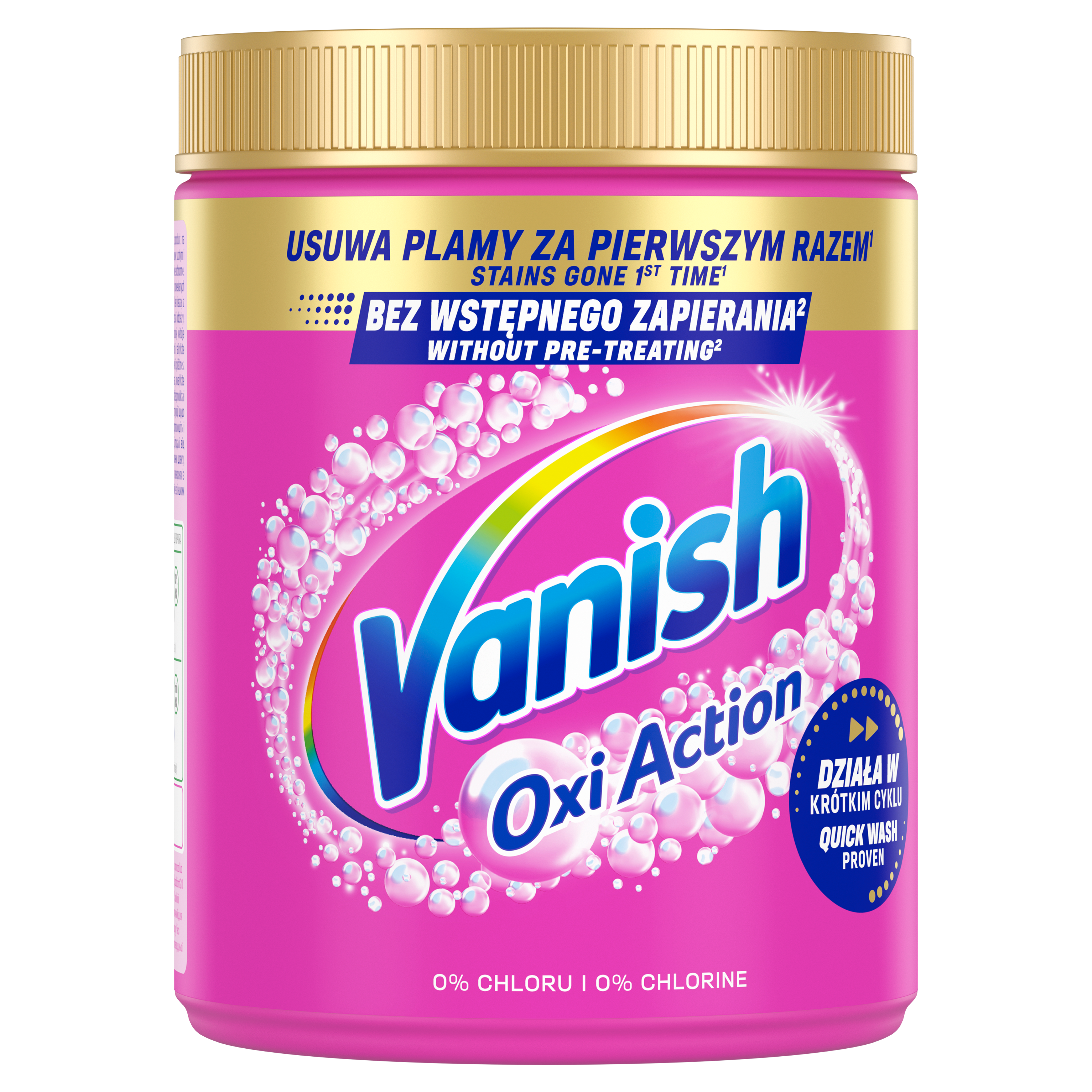 Proszek Vanish Oxi Action wielofunkcyjny odplamiacz do kolorów 970 g