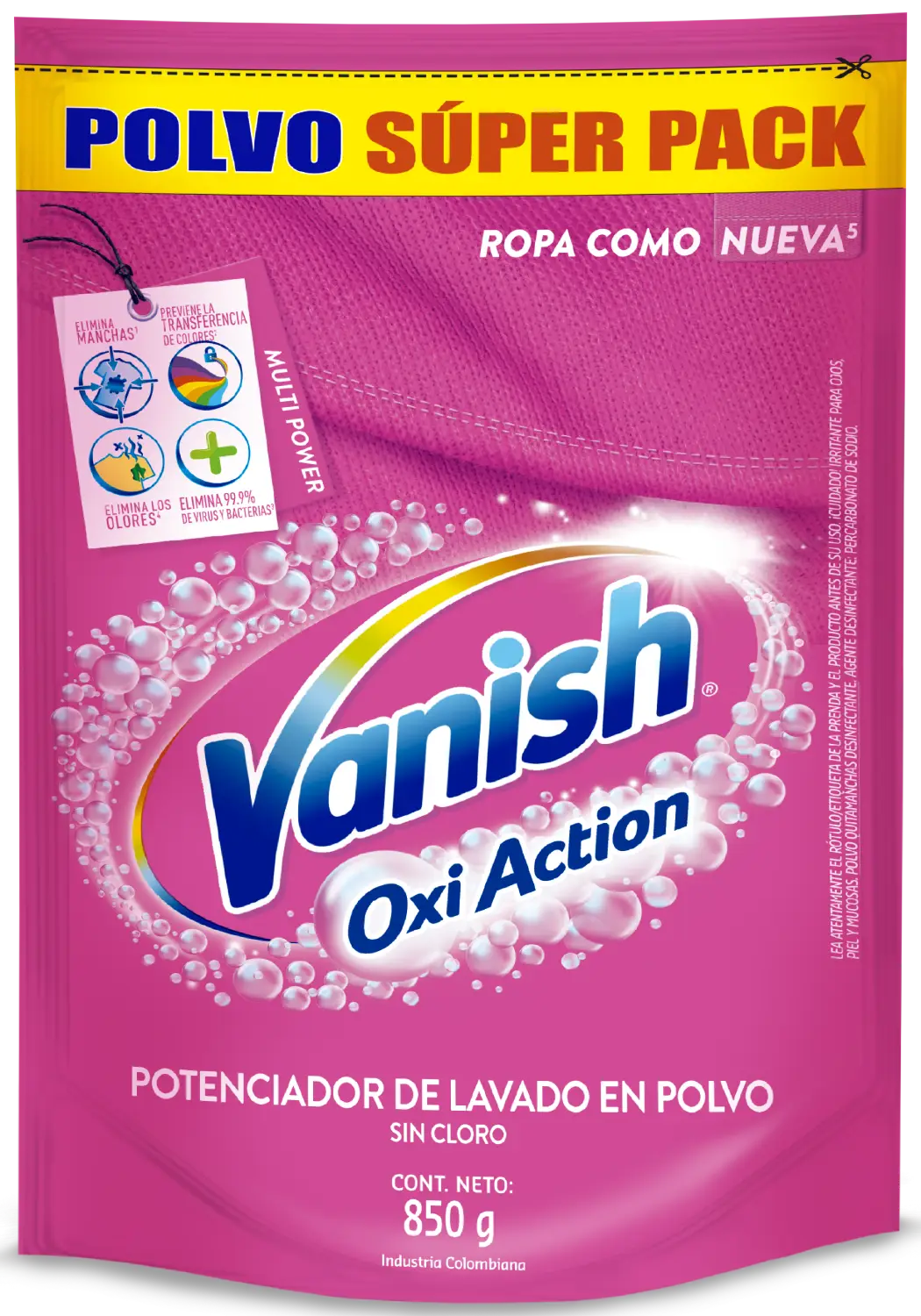 Vanish Polvo Rosa