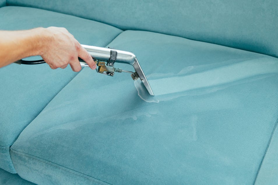 cleaning upholstery