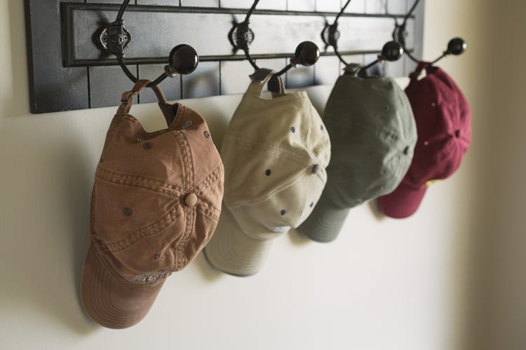 removing sweat marks from headwear