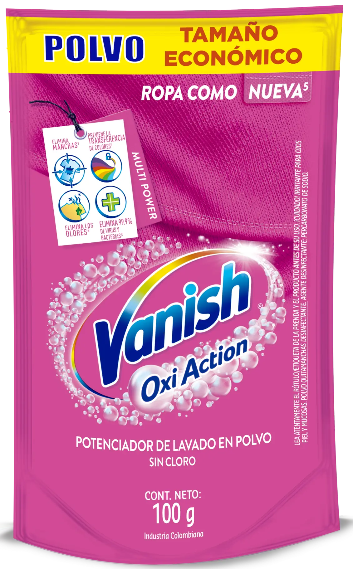 Vanish Polvo Rosa