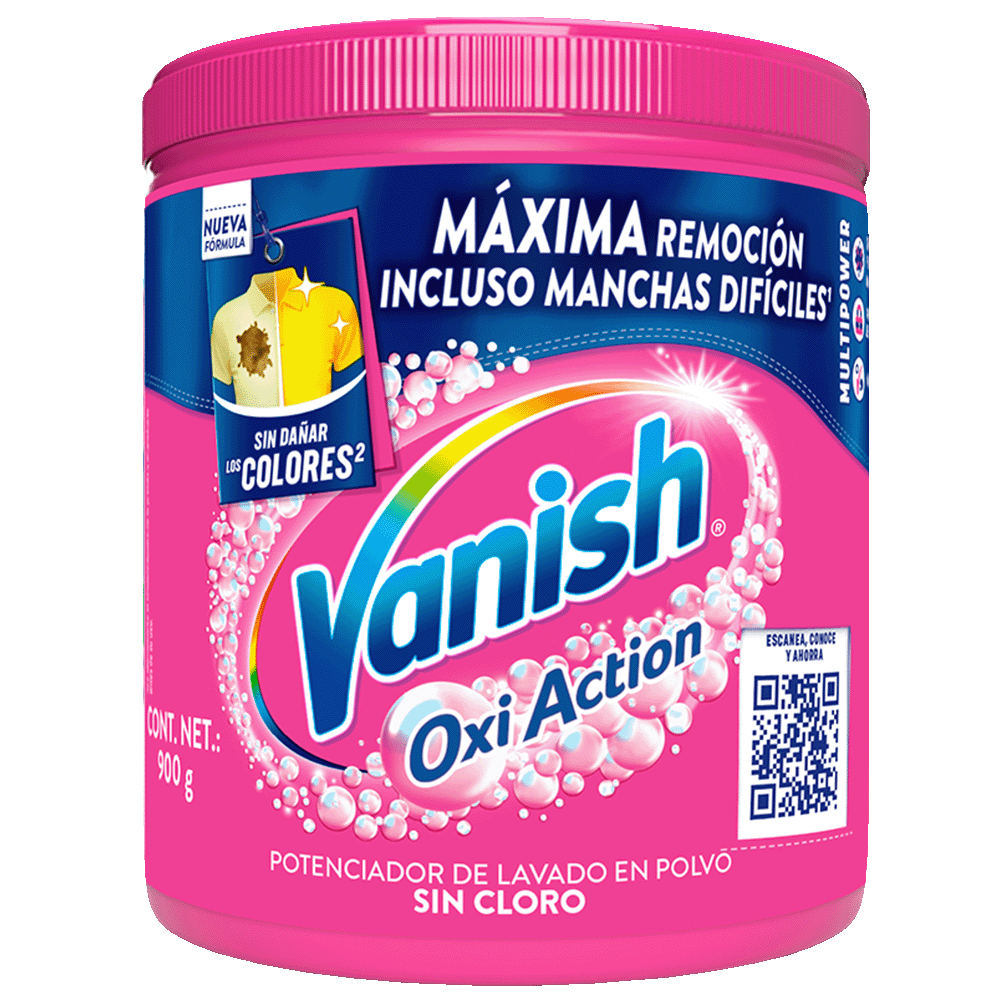 Vanish® Quitamanchas en Polvo para ropa de color de 900 g
